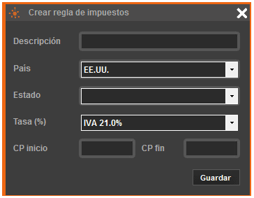 Wiki - Avanzado - Regla de impuesto