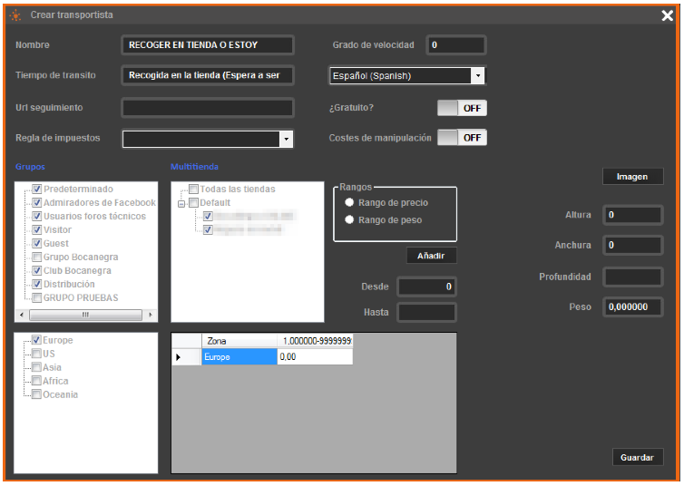 Wiki - Avanzado - Crear transportista
