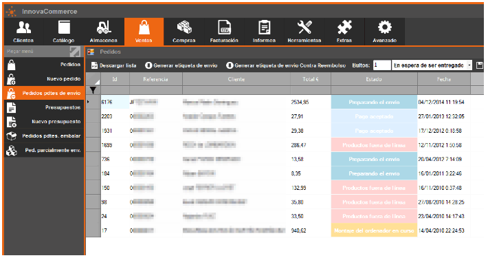 Wiki - Ventas, pedidos pendientes de envío Wiki - Ventas, pedidos pendientes de envío